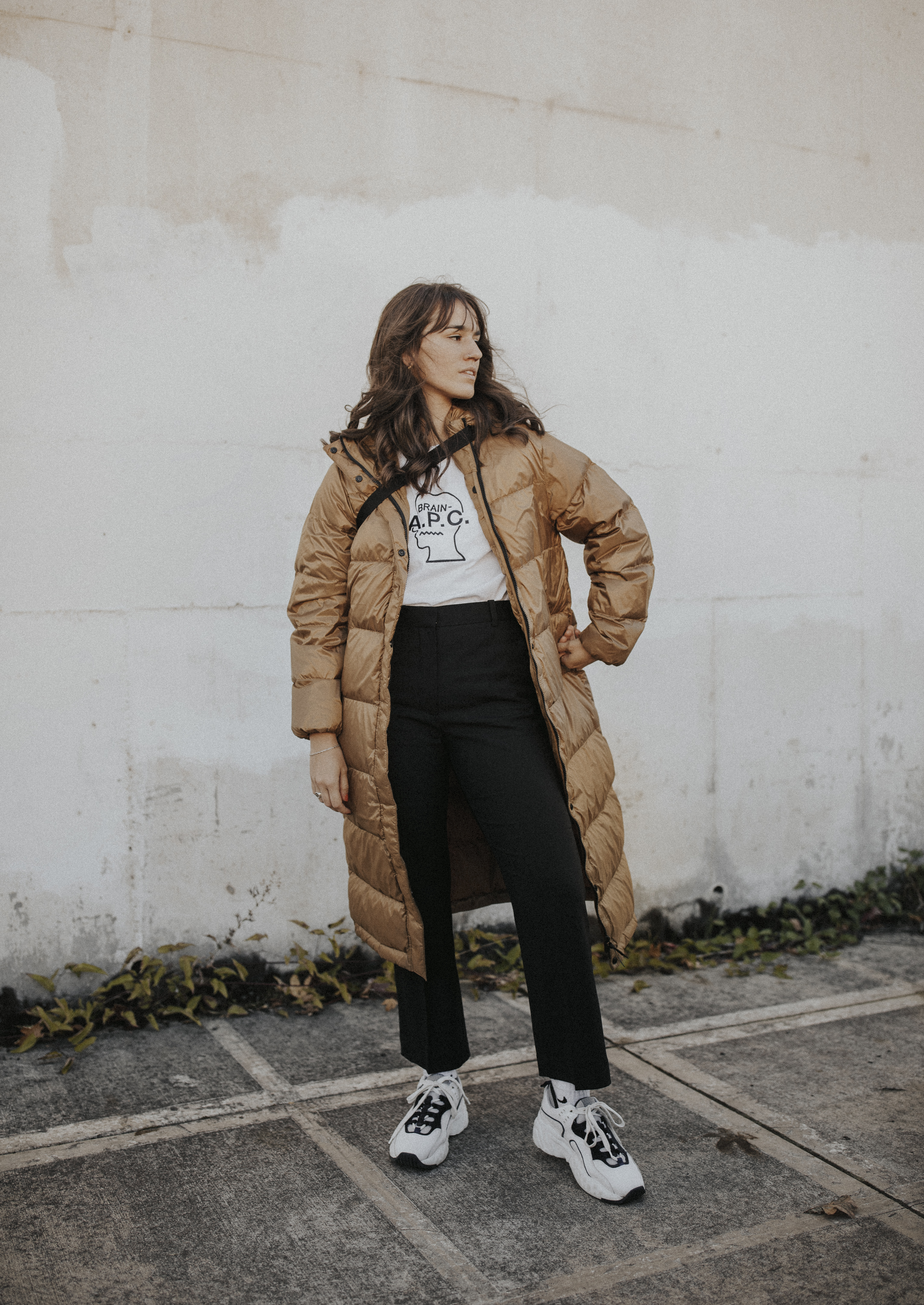 Two Ways to Style the Everlane Sleeping Bag Puffer - The Moptop